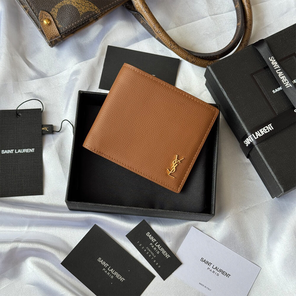 TINY CASSANDRE EASTWEST WALLET IN GRAINED LEATHER(HIGH-END GRADE)